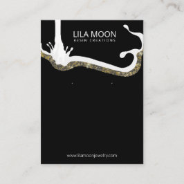 Cartões De Enxergar Para Joias De Resina