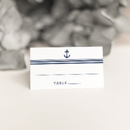 Cartões de Escolta de Casamento Moderno Náutico