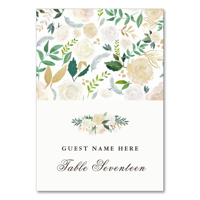 Cartões de Escolta Romântica da Floresta (Frente)