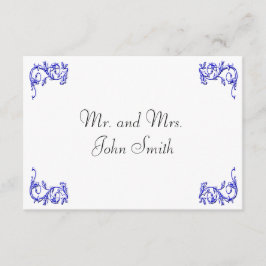 CARTÕES DE ESCORT VINTAGE FLORAL PRETO E BRANCO