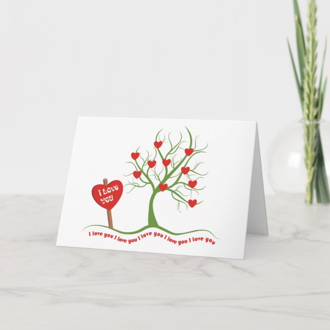 Cartões de Eu Te Amo (Frente)