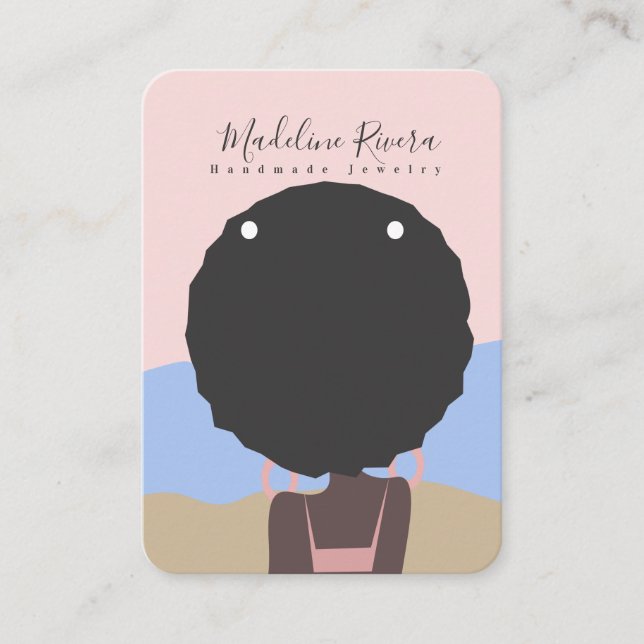 Cartões de Exibição de Artisan Física Fabricada À  (Frente)