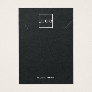 Cartões de Exibição de Colar com Logotipo de Negóc