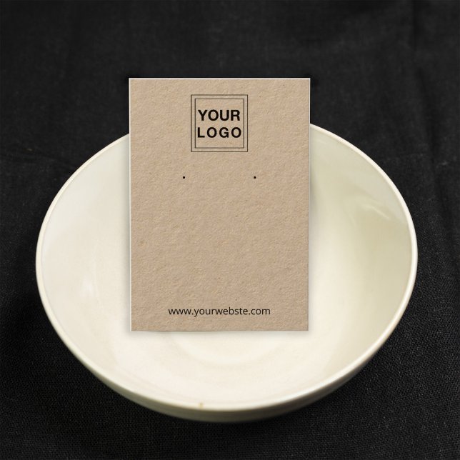 Cartões de exibição do Kraft Personalizado para Es (Criador carregado)