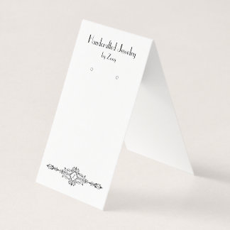 Cartões de exibição dobrados de estilo parisiense 