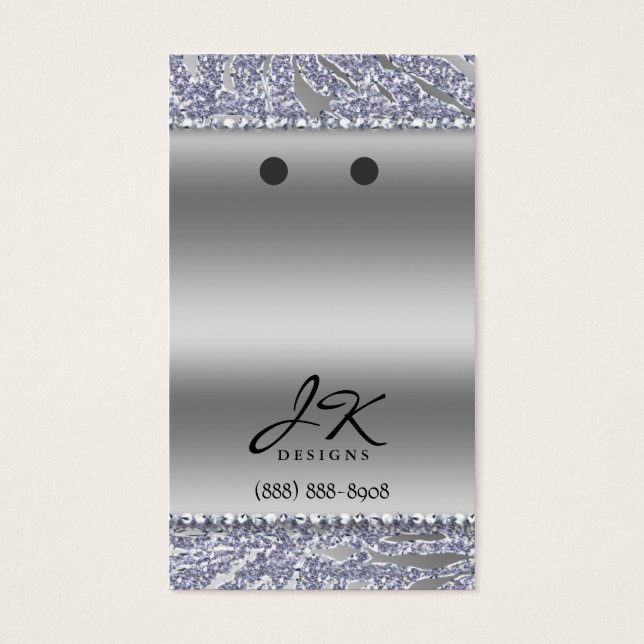 Cartões de Exibição Jogo Zebra Chandelier (Frente)