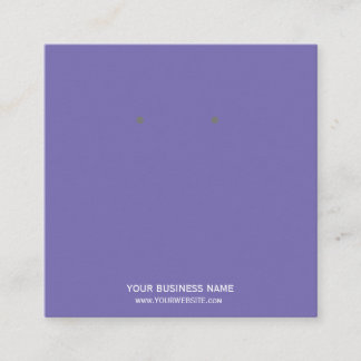 Cartões de Exposição de Brincos de Joias Personali