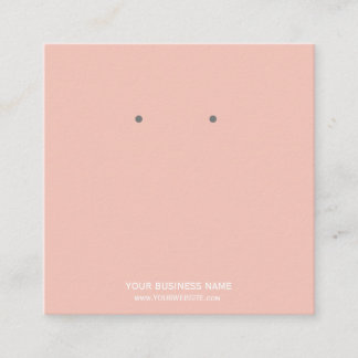 Cartões de Exposição de Brincos de Joias Personali