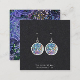 Cartões de Exposição de Brincos de Joias Personali