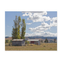 Cartões de fazenda na Nova Zelândia