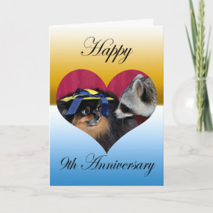 Cartões de Felicitações de Aniversário de Casament
