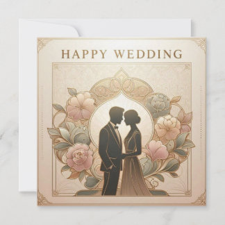 Cartões de Felicitações de Casamento