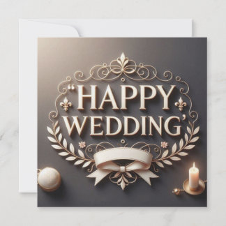 Cartões de Felicitações de Casamento