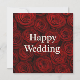 Cartões de Felicitações de Casamento Feliz