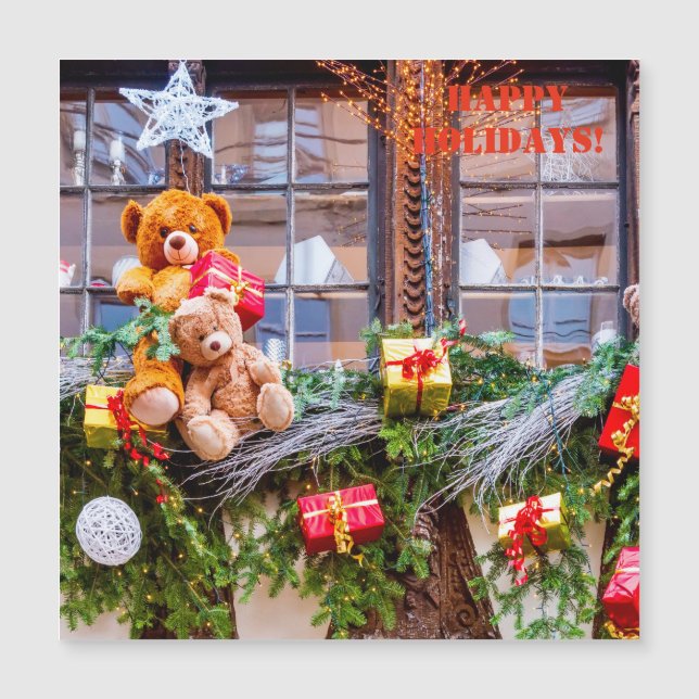 Cartões de felicitações de festas, (Frente)