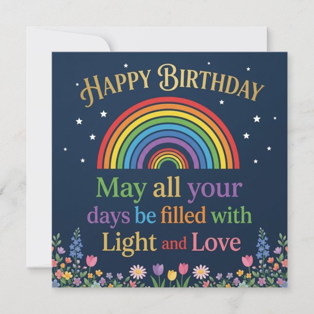 Cartões de Feliz Aniversário  (Frente)