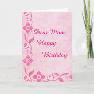 Cartões de Feliz Aniversário Mamãe