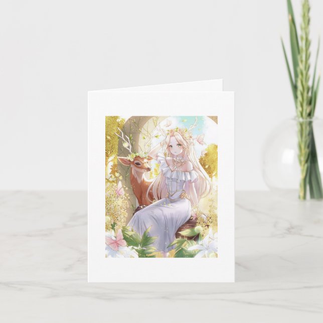 Cartões de feriado presentes adesivos louças belos (Frente)