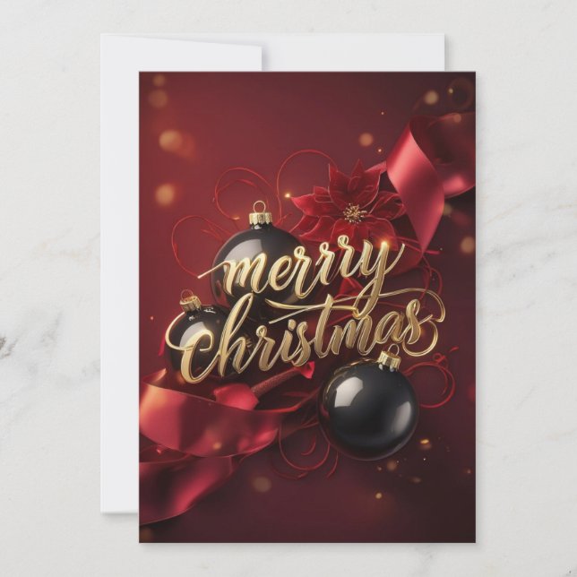 Cartões de Férias Feliz Natal  (Frente)