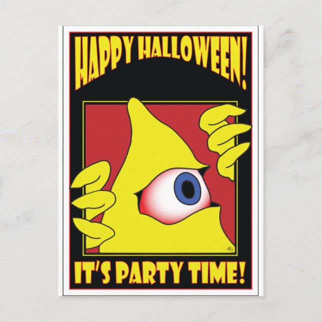 CARTÕES DE FESTA HALLOWEEN (Frente)