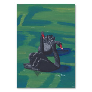 Cartões de Flash de Leitura Cisnes Negros para adu