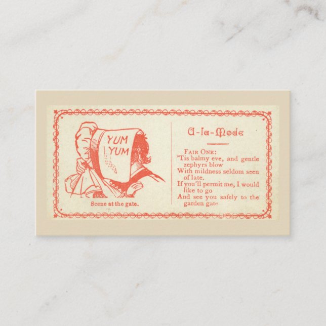 Cartões de flerte (Frente)