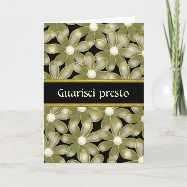 Cartões de Flor Quarisci Presto (Frente)