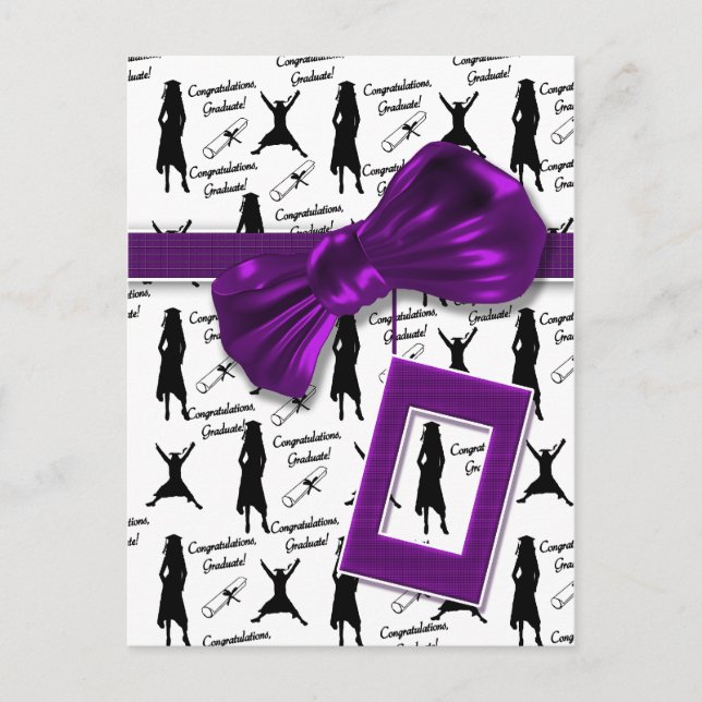 Cartões de formando para mulheres (Frente)