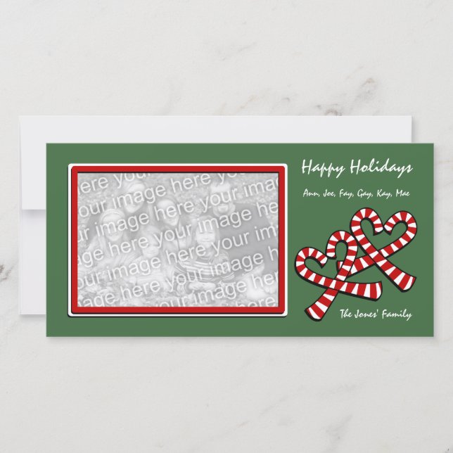 Cartões de foto de Natal (Frente)