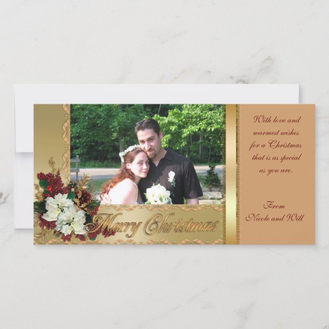 Cartões de foto de Natal (Frente)