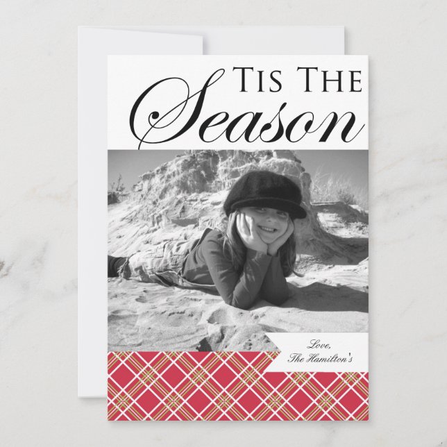 Cartões de foto de Natal (Frente)