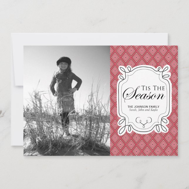 Cartões de foto de Natal (Frente)