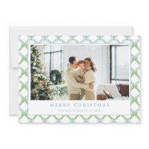 Cartões de foto de Natal Azul do Grande Milênio