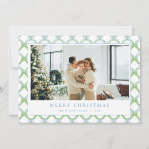 Cartões de foto de Natal Azul do Grande Milênio