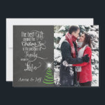 Cartões de foto de Natal chalkboard<br><div class="desc">Cartões de foto de Natal chalkboard</div>
