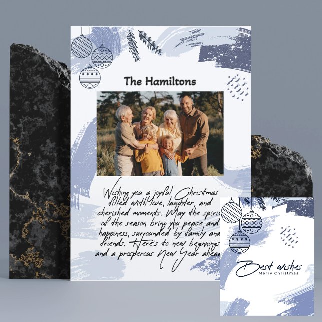 Cartões de foto de Natal da Família Personalizada  (Criador carregado)
