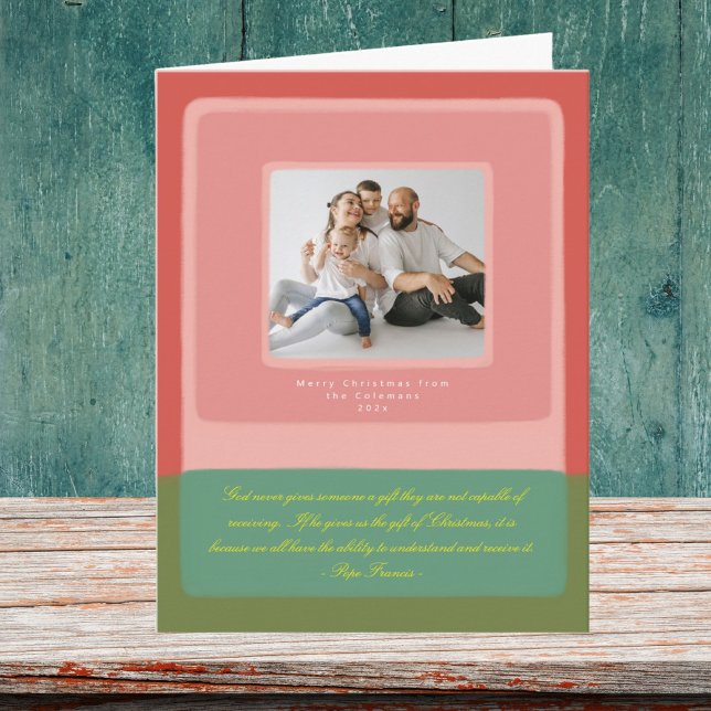 Cartões de foto de Natal de citação religiosa (Criador carregado)