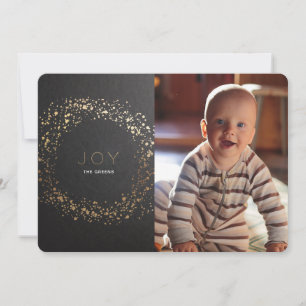 Cartões de foto de Natal De Ferida Pintado Com Sh