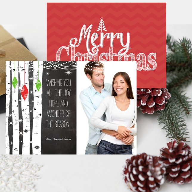 Cartões de foto de Natal de Ornamento de Árvore de (Criador carregado)