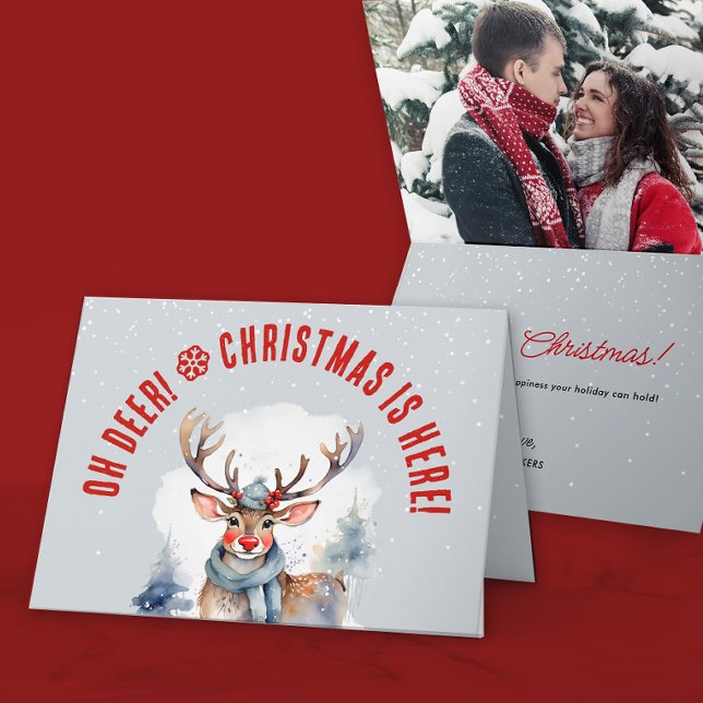 Cartões de foto de Natal Feriado de inverno para R (Criador carregado)