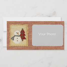 Cartões de foto de Natal para mastigar