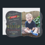 Cartões de foto de Natal Vintage Chalkboard<br><div class="desc">Este cartão com fotos elegante certamente encantará seus destinatários! O cartão diz: "Tenha um Feliz Natal e um alegre Ano Novo" Design de Cartões de Ervilha Doce. Veja outros designs únicos e bonitos no meu compro Zazzle! http://www.zazzle.com/sweetpeacards</div>
