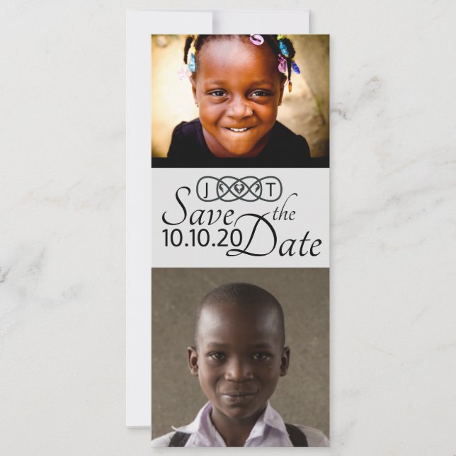 Cartões de Foto de Salve a Data (Frente)