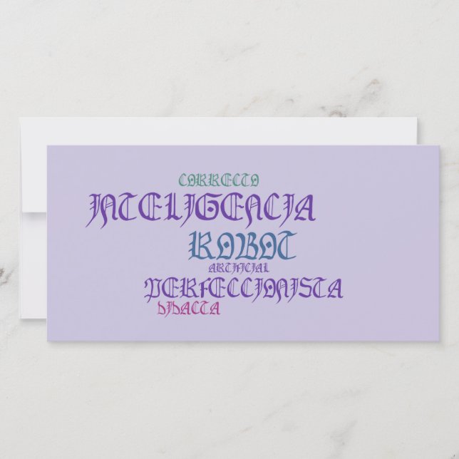 Cartões de fotografias (Frente)