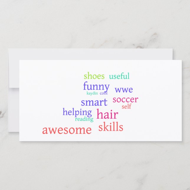 Cartões de fotografias (Frente)