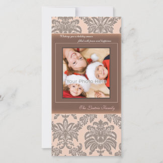 cartões de fotos da família de natais vintages