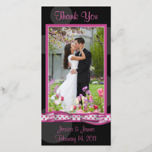 Cartões de fotos de Bolinhas personalizável