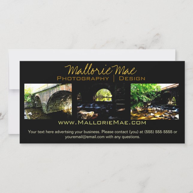 Cartões de fotos de fotografia (Frente)