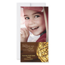 Cartões de fotos de Natal Religioso para Deuses