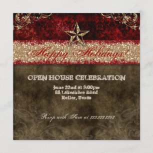 Cartões de fotos Vintage Ocidental - Estrela de D